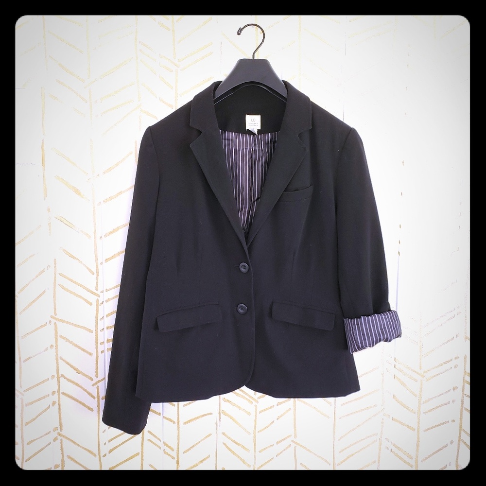 LC Lauren Conrad Black Blazer